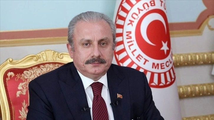 TBMM Başkanı Şentop'tan, Cumhurbaşkanı Erdoğan'a 