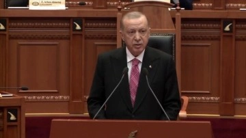 Cumhurbaşkanı Erdoğan: Her devir imkanlarımızla Arnavutluk'un beraberinde olacağız