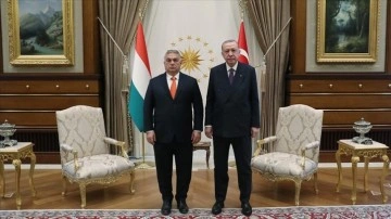 Cumhurbaşkanı Erdoğan, Macaristan Başbakanı Orban onuruna geceleyin ezanı yemeği verdi
