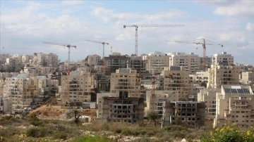 İsrail'den Batı Şeria'da 3 binden çok gayrikanuni hane inşasına onay